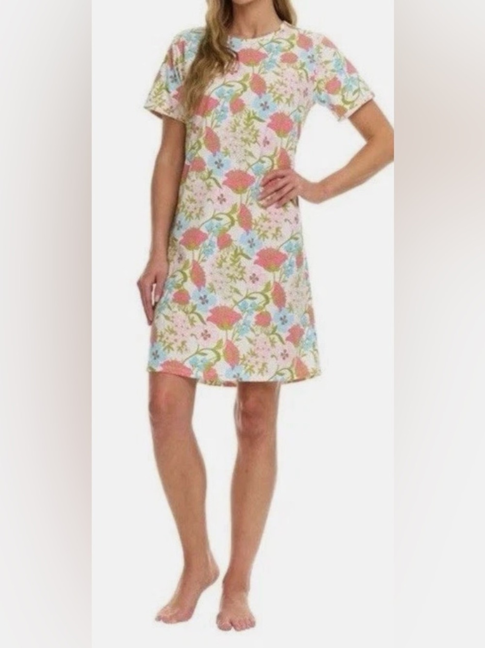 Vera Bradley Floral Print Sleep Lounge Dress